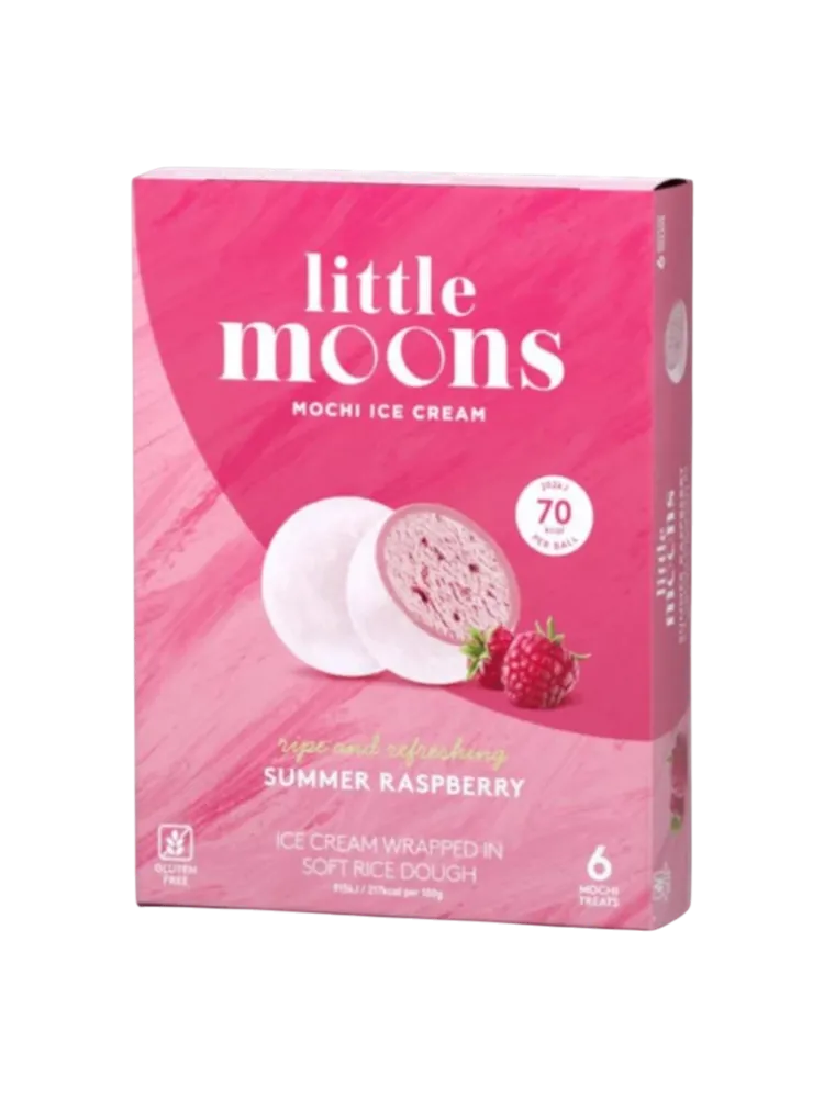Little moons Моти Мороженое со вкусом Малины 192гр (6шт)